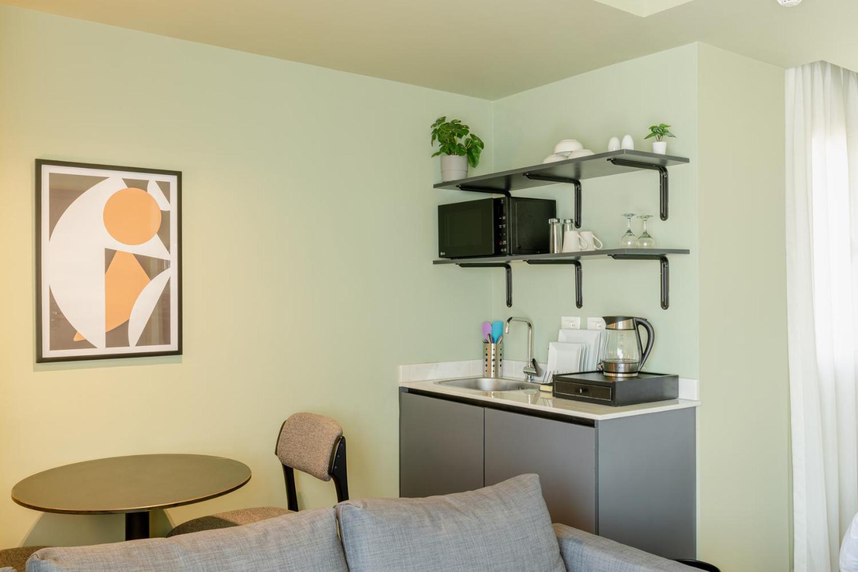Grey L Downtown Ouzonian House Appartement